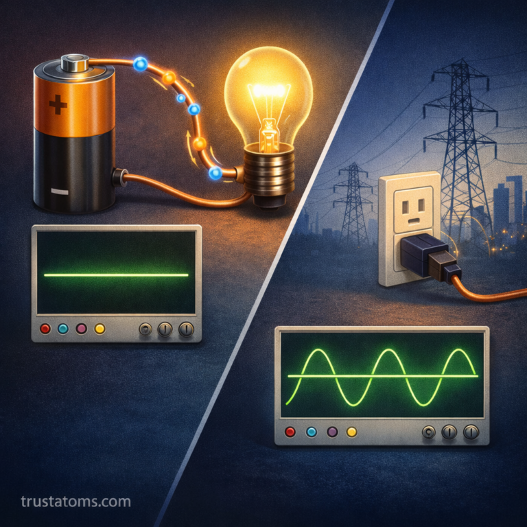 What Is Electric Current? - Trust Atoms