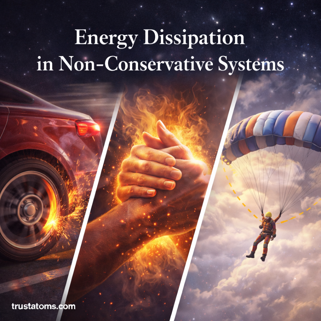 Energy Dissipation in Non-Conservative Systems