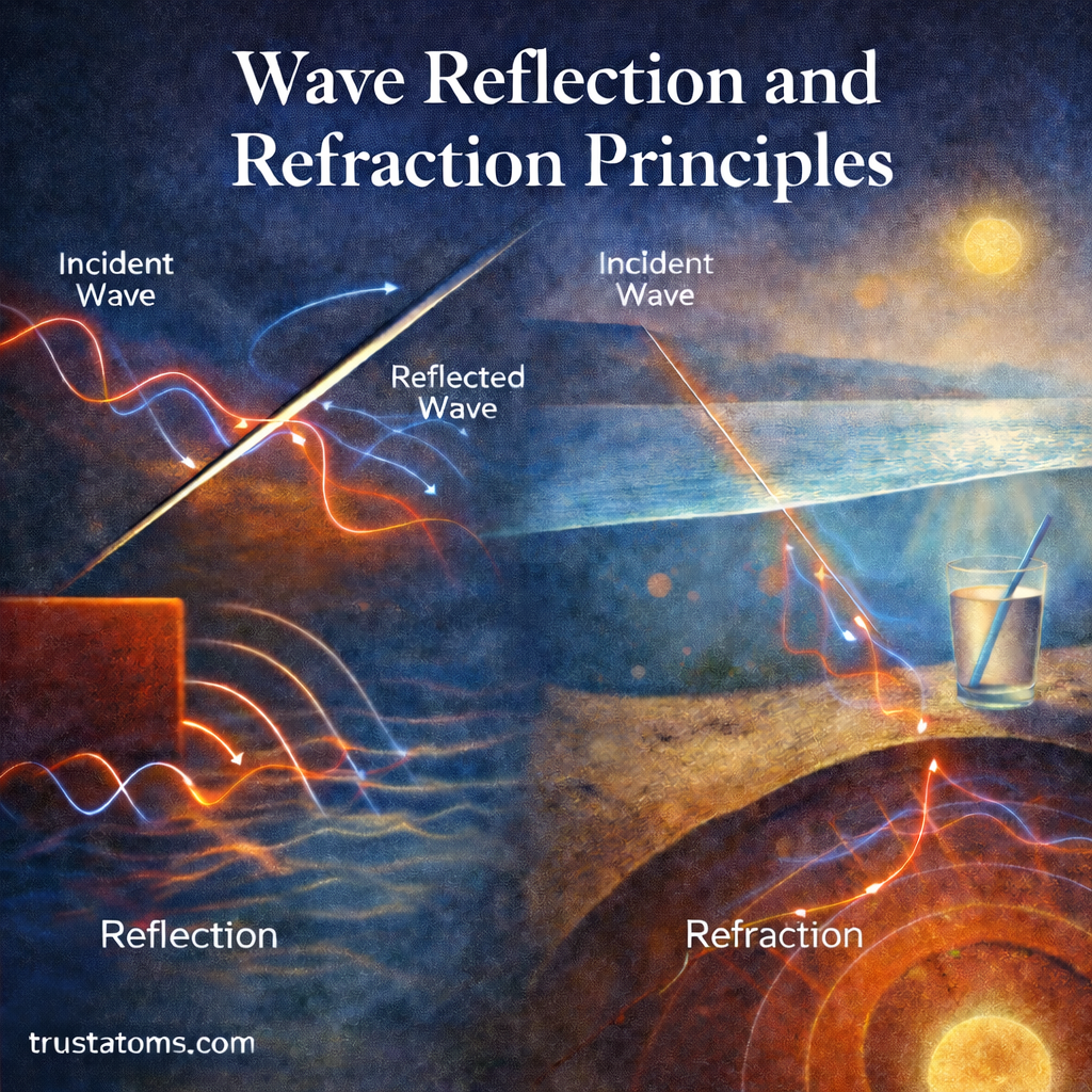 Wave Reflection and Refraction Principles