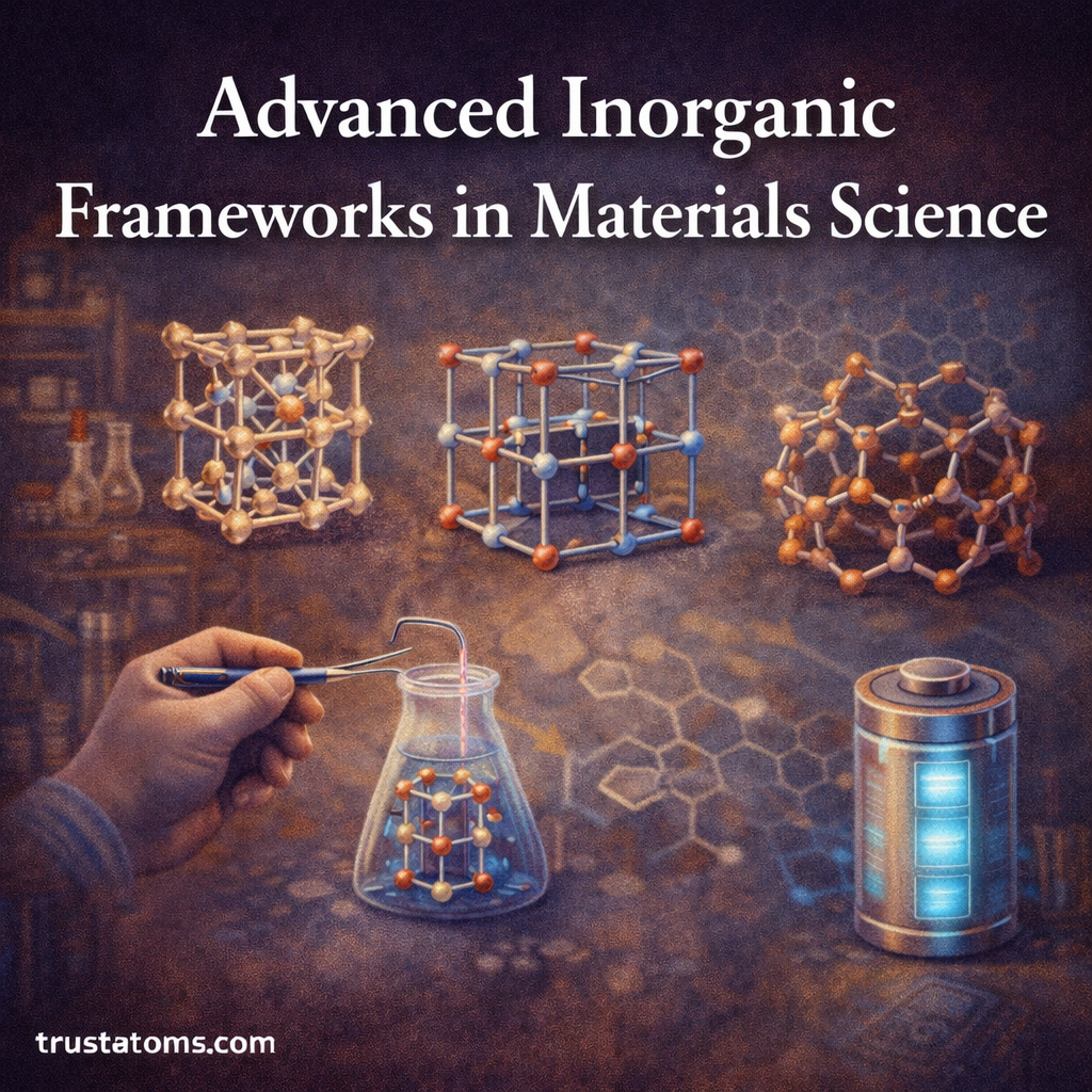 Advanced Inorganic Frameworks in Materials Science
