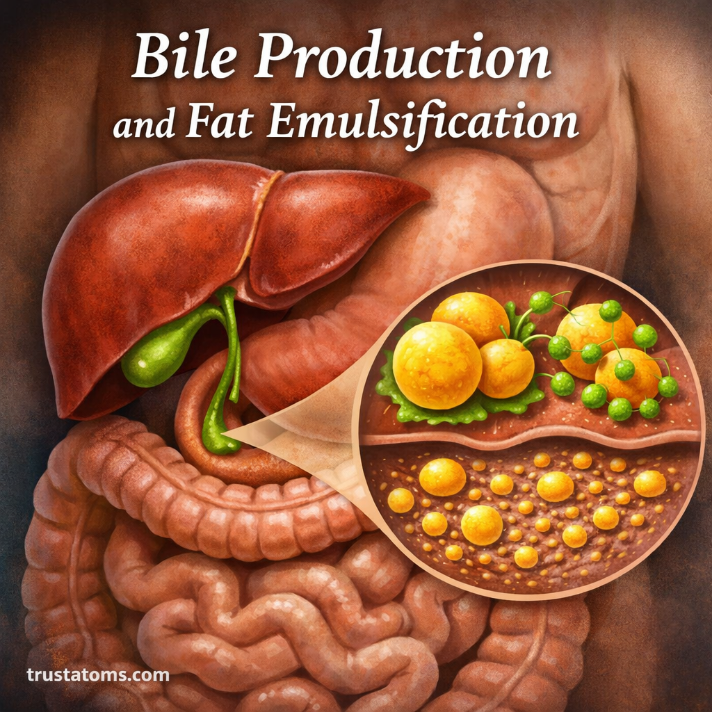 Bile Production and Fat Emulsification: How Your Body Digests Fats