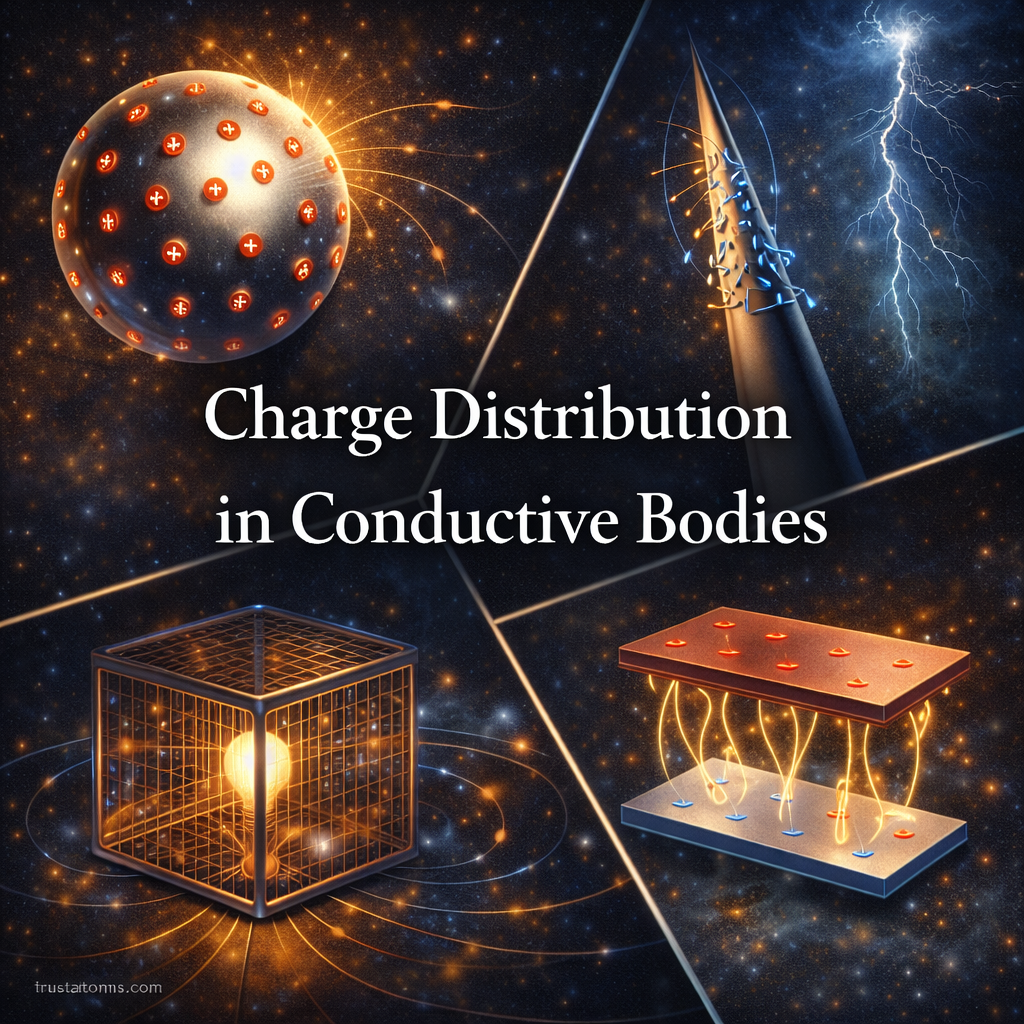 Charge Distribution in Conductive Bodies