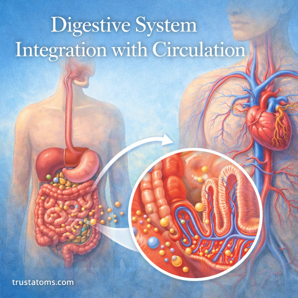 Digestive System Integration with Circulation