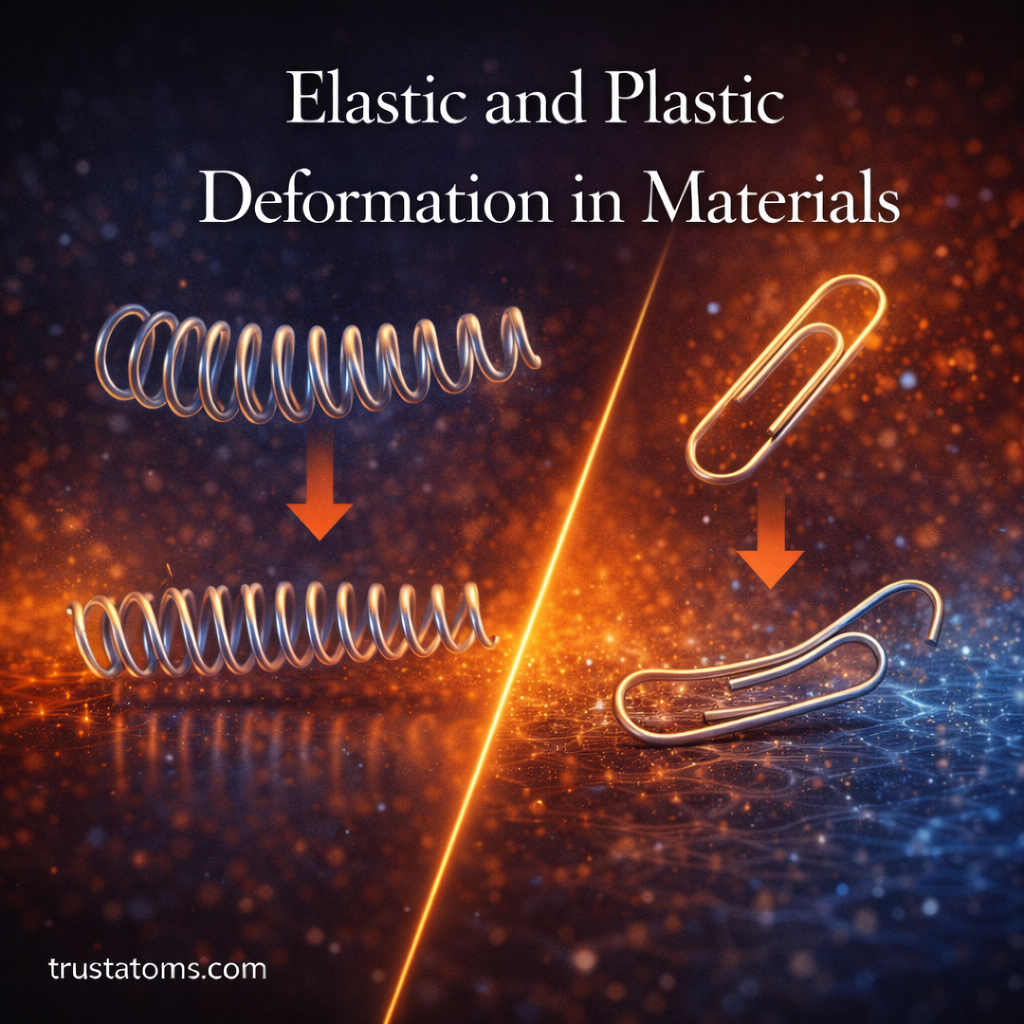 Elastic and Plastic Deformation in Materials