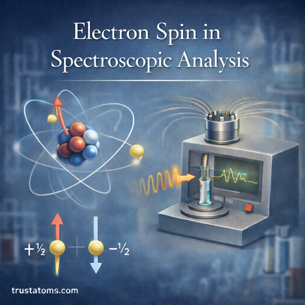 Electron Spin in Spectroscopic Analysis