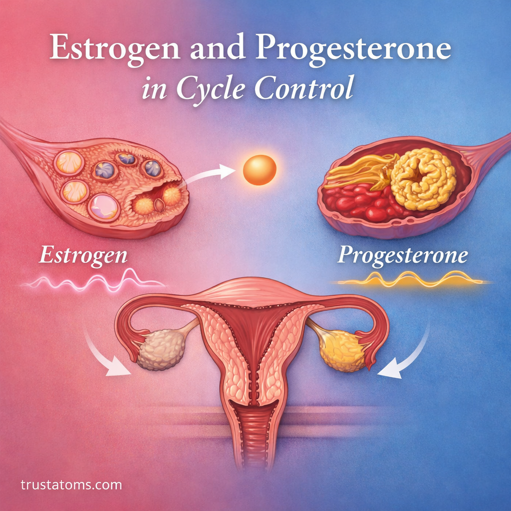 Estrogen and Progesterone in Cycle Control