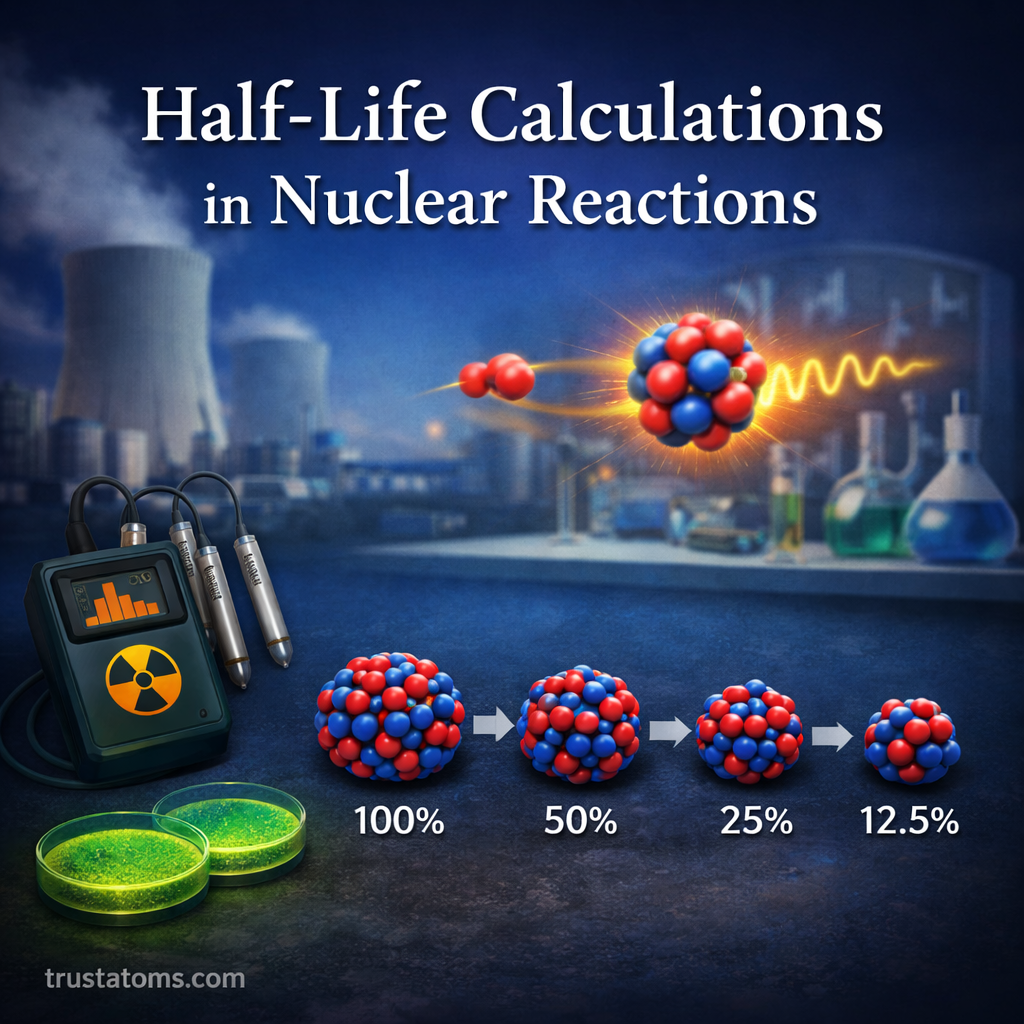Half-Life Calculations in Nuclear Reactions