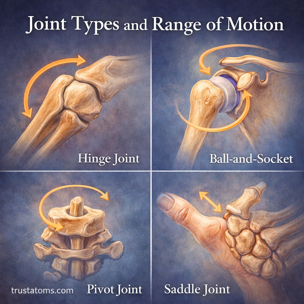 Joint Types and Range of Motion