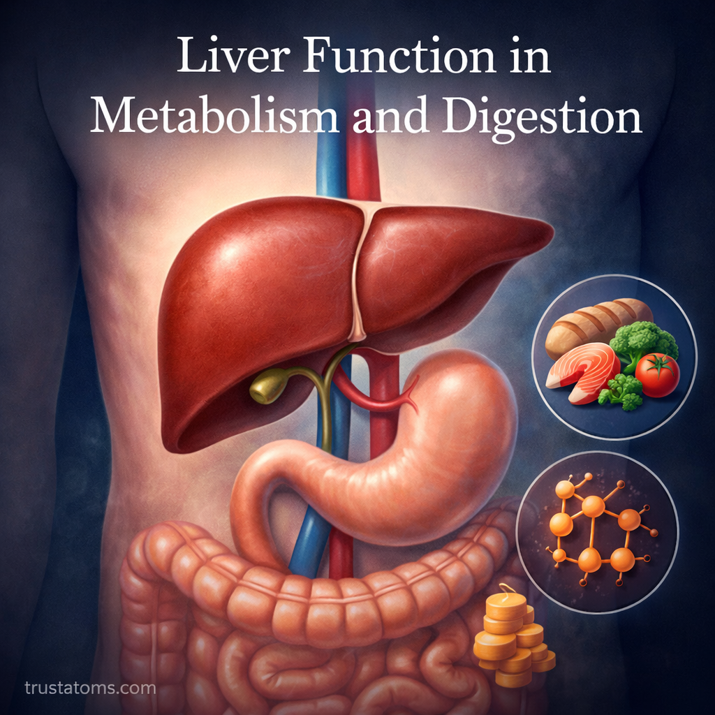 Liver Function in Metabolism and Digestion