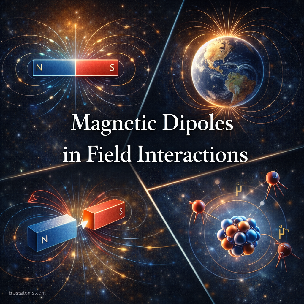 Magnetic Dipoles in Field Interactions