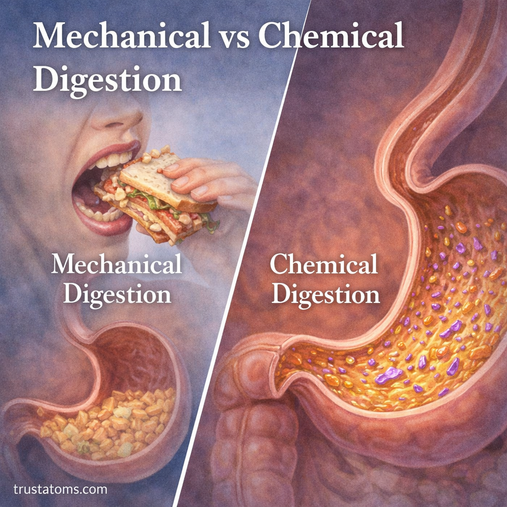 Mechanical vs Chemical Digestion