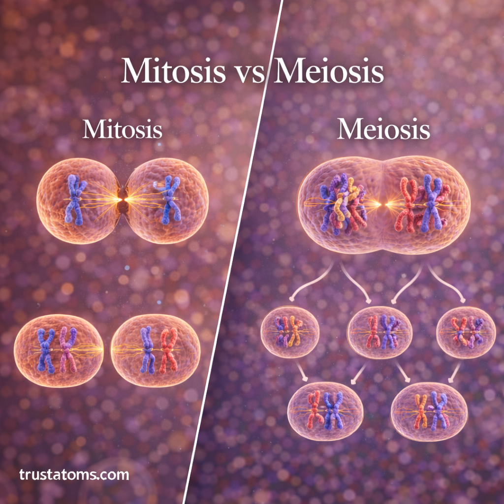 Mitosis vs Meiosis