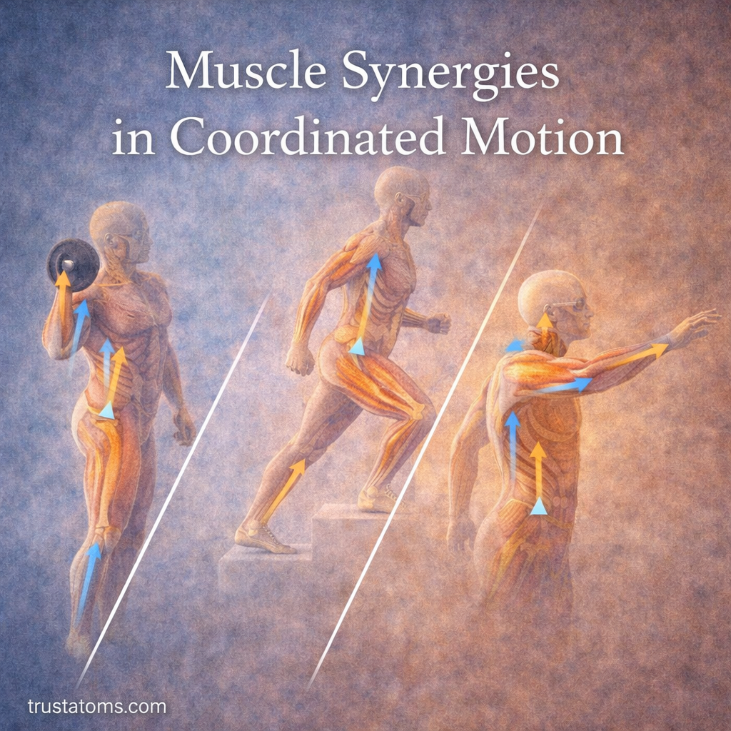 Muscle Synergies in Coordinated Motion