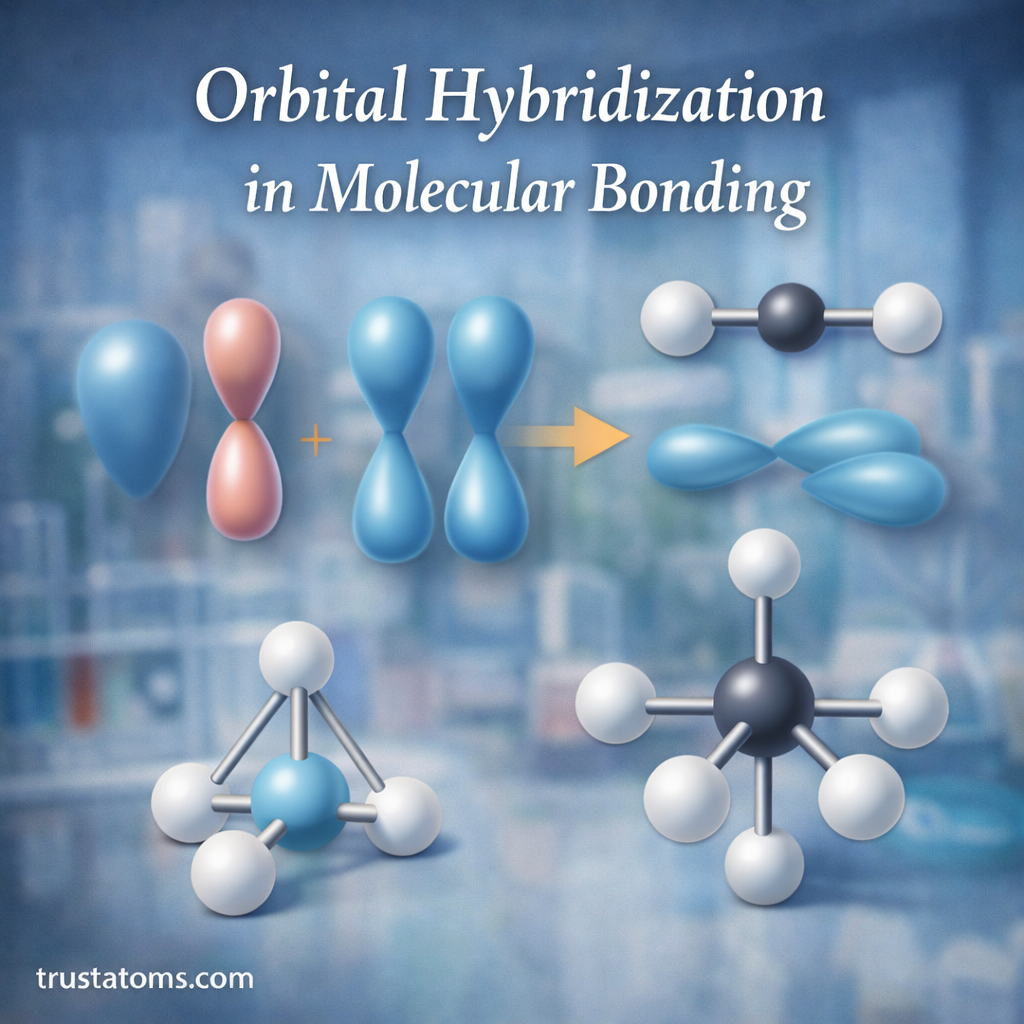 Orbital Hybridization in Molecular Bonding