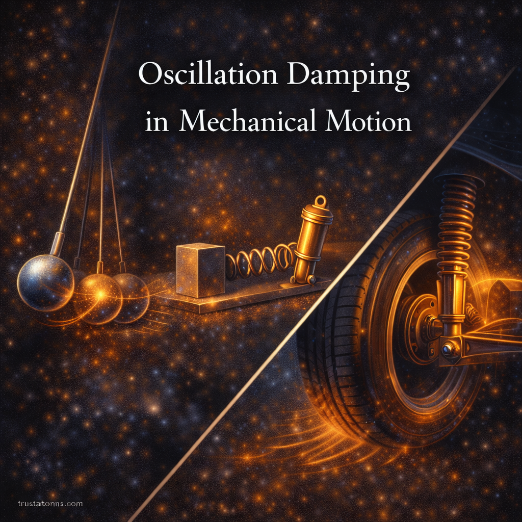 Oscillation Damping in Mechanical Motion