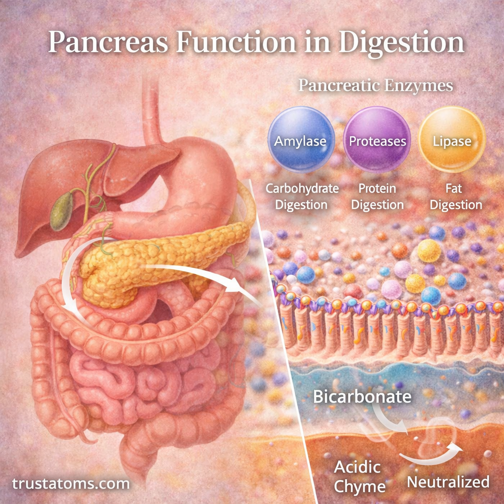 Pancreas Function in Digestion
