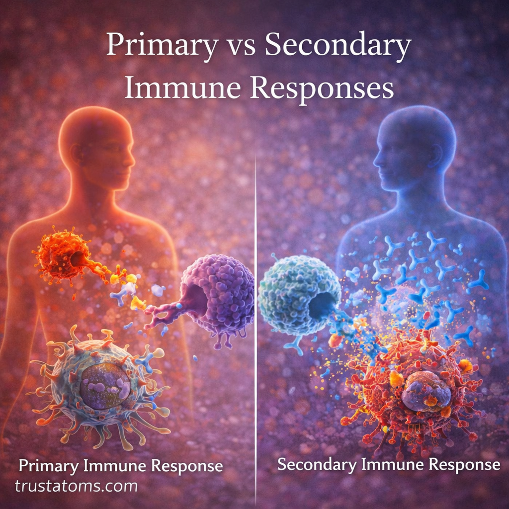 Primary vs Secondary Immune Responses