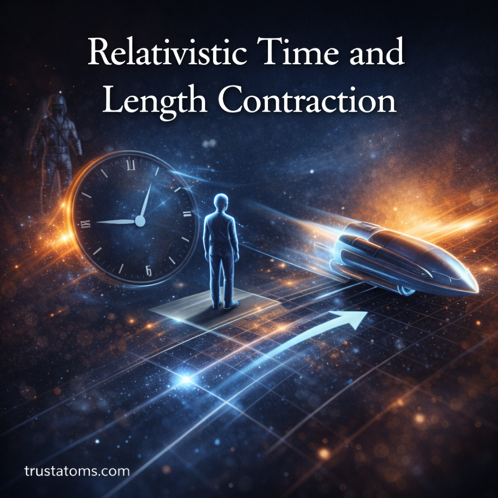 Relativistic Time and Length Contraction