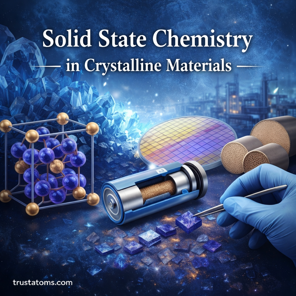 Solid State Chemistry in Crystalline Materials