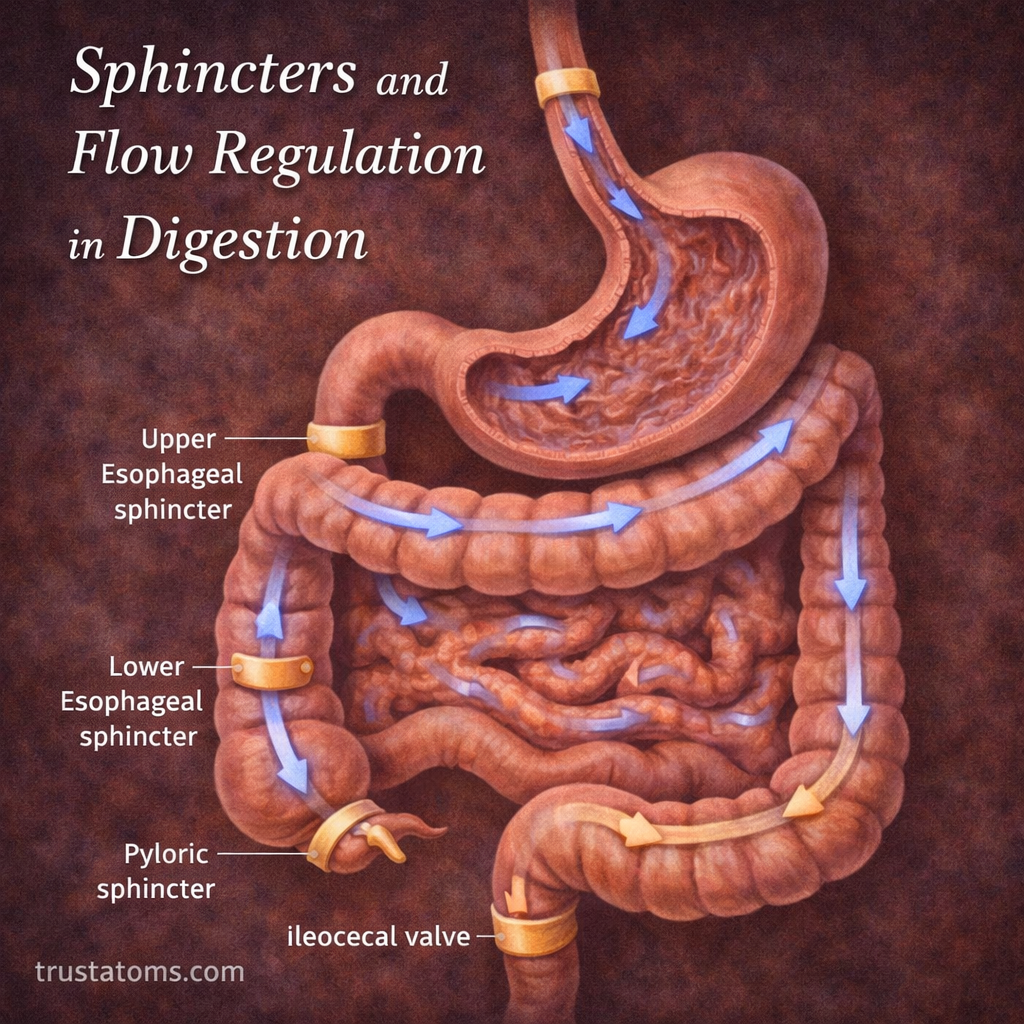 Sphincters and Flow Regulation in Digestion: How Your Body Controls Movement