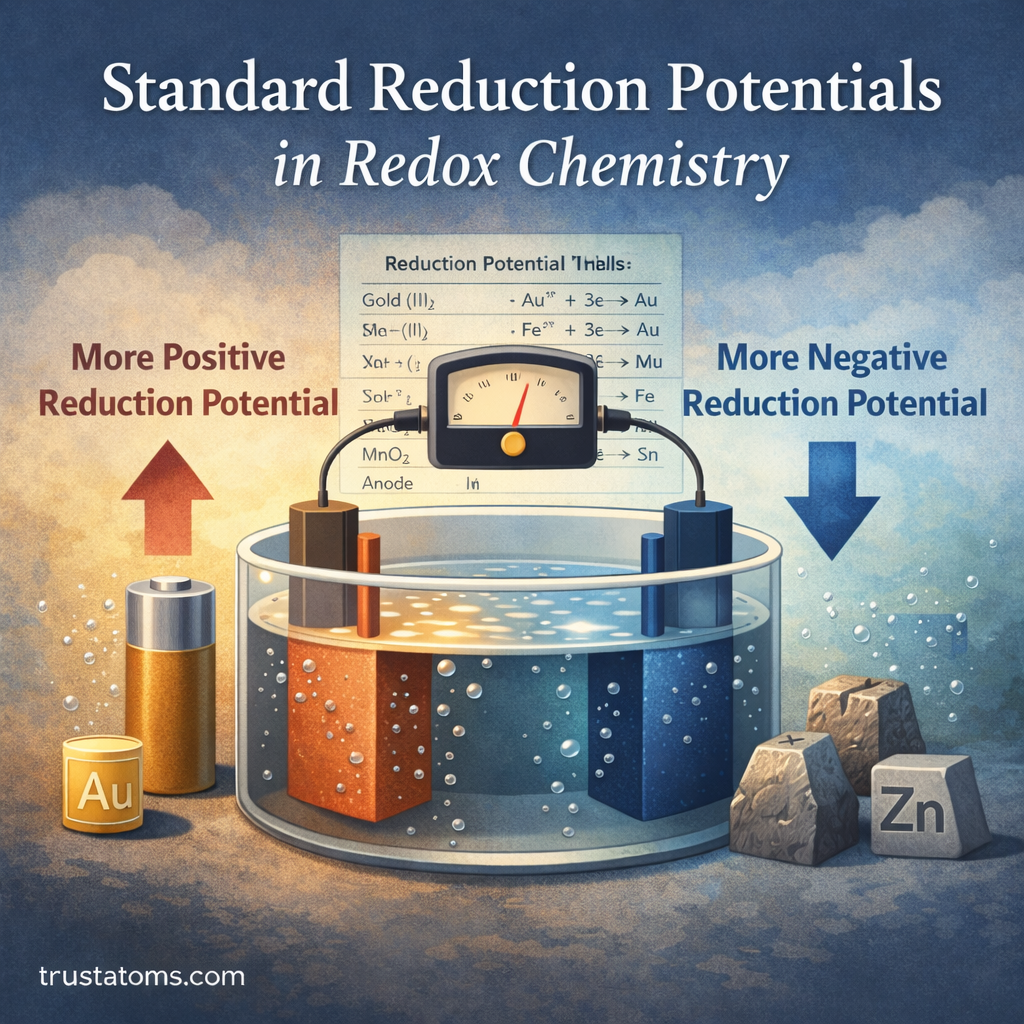 Standard Reduction Potentials in Redox Chemistry