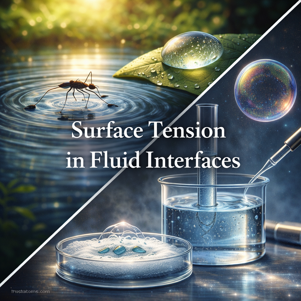 Surface Tension in Fluid Interfaces
