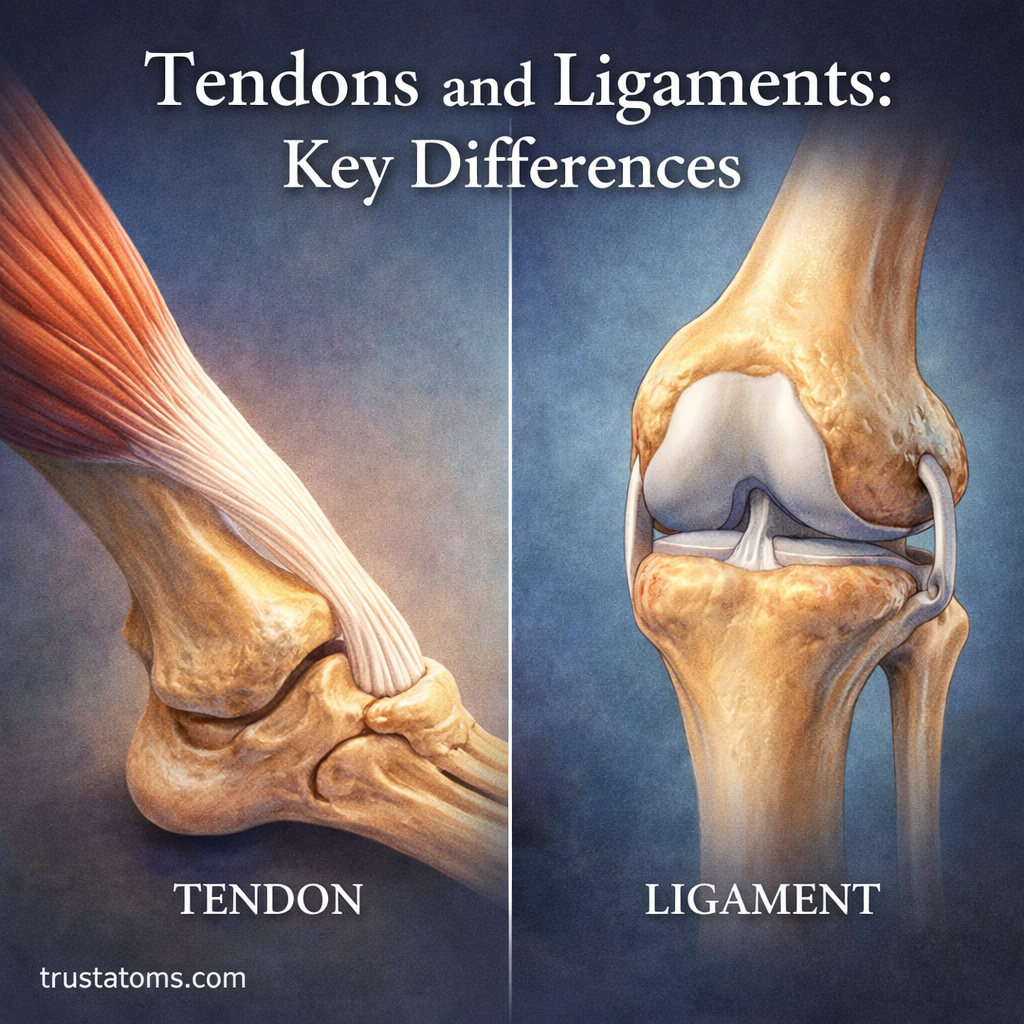 Tendons and Ligaments: Key Differences