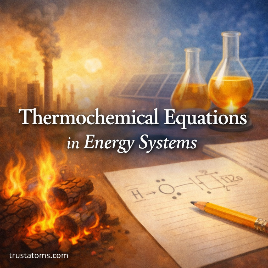 Thermochemical Equations in Energy Systems
