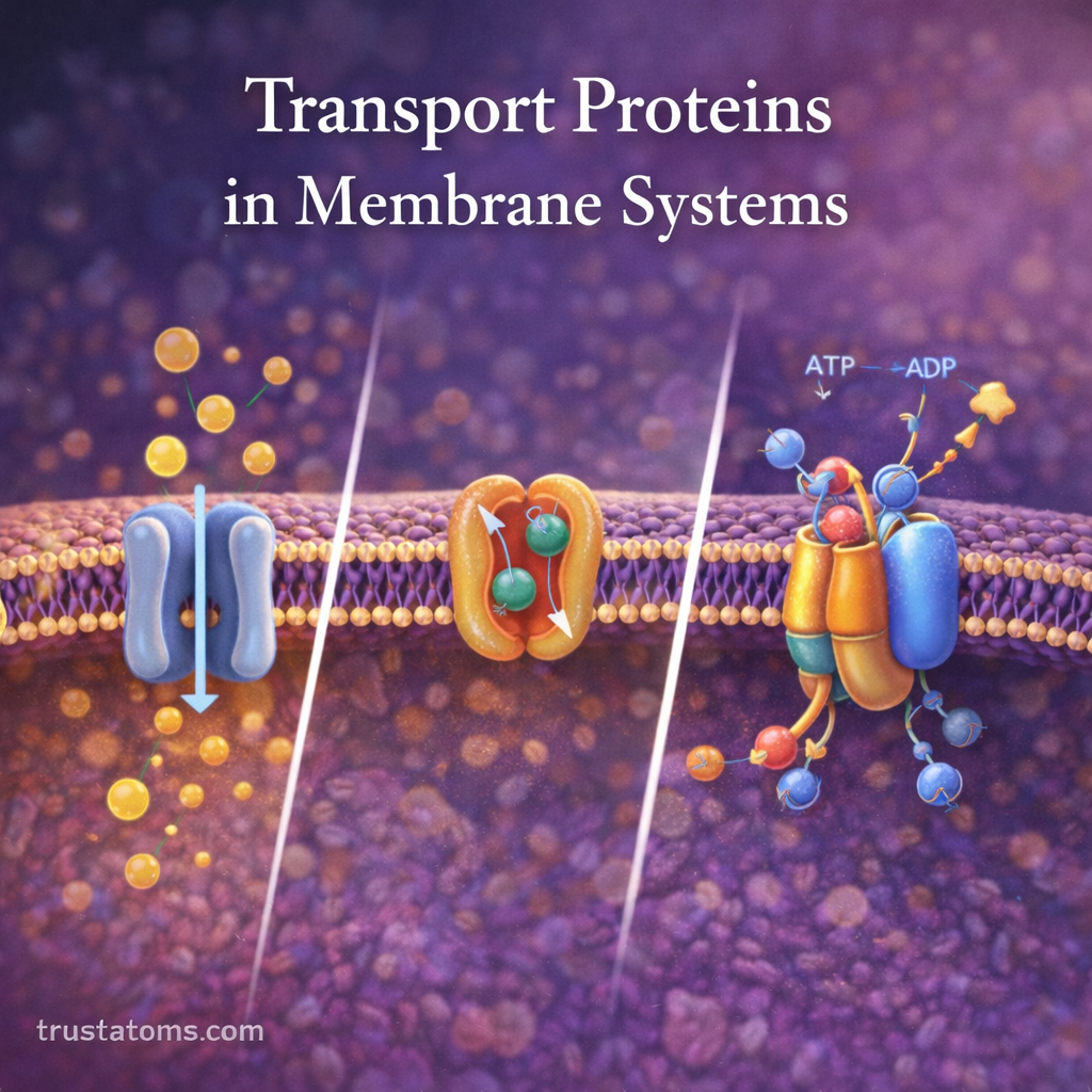 Transport Proteins in Membrane Systems