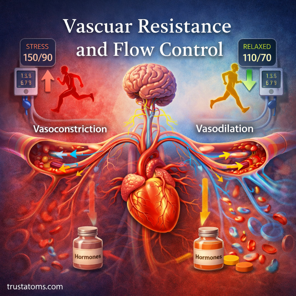 Vascular Resistance and Flow Control