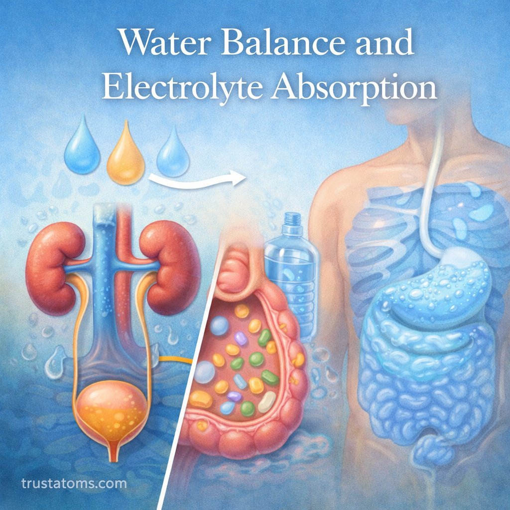 Water Balance and Electrolyte Absorption
