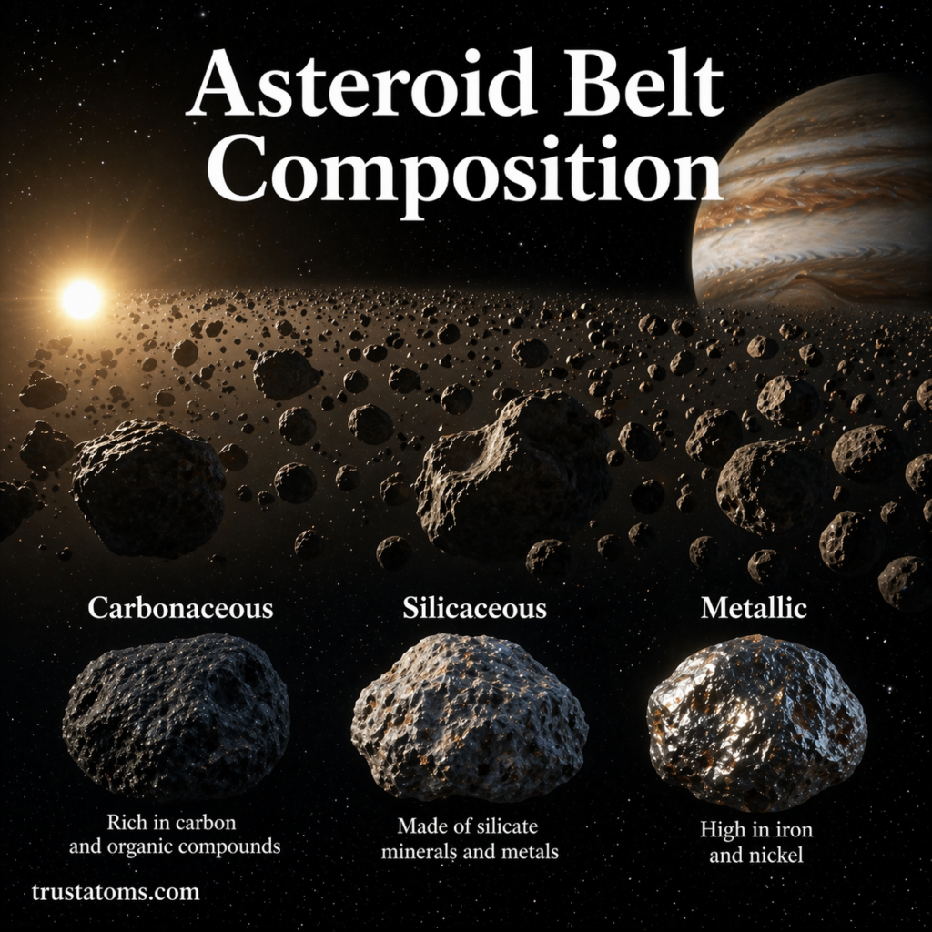 Asteroid Belt Composition: What It’s Made Of and Why It Matters