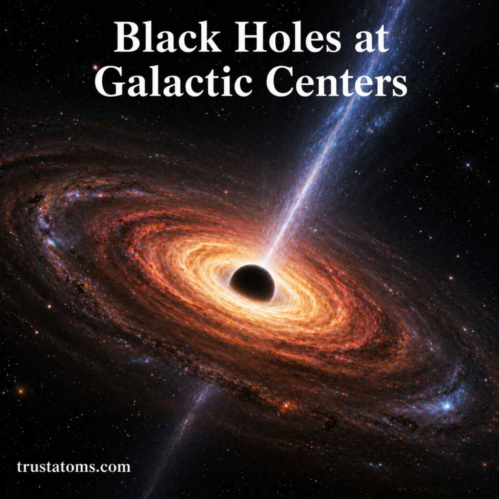Black Holes at Galactic Centers: The Hidden Engines of Galaxies
