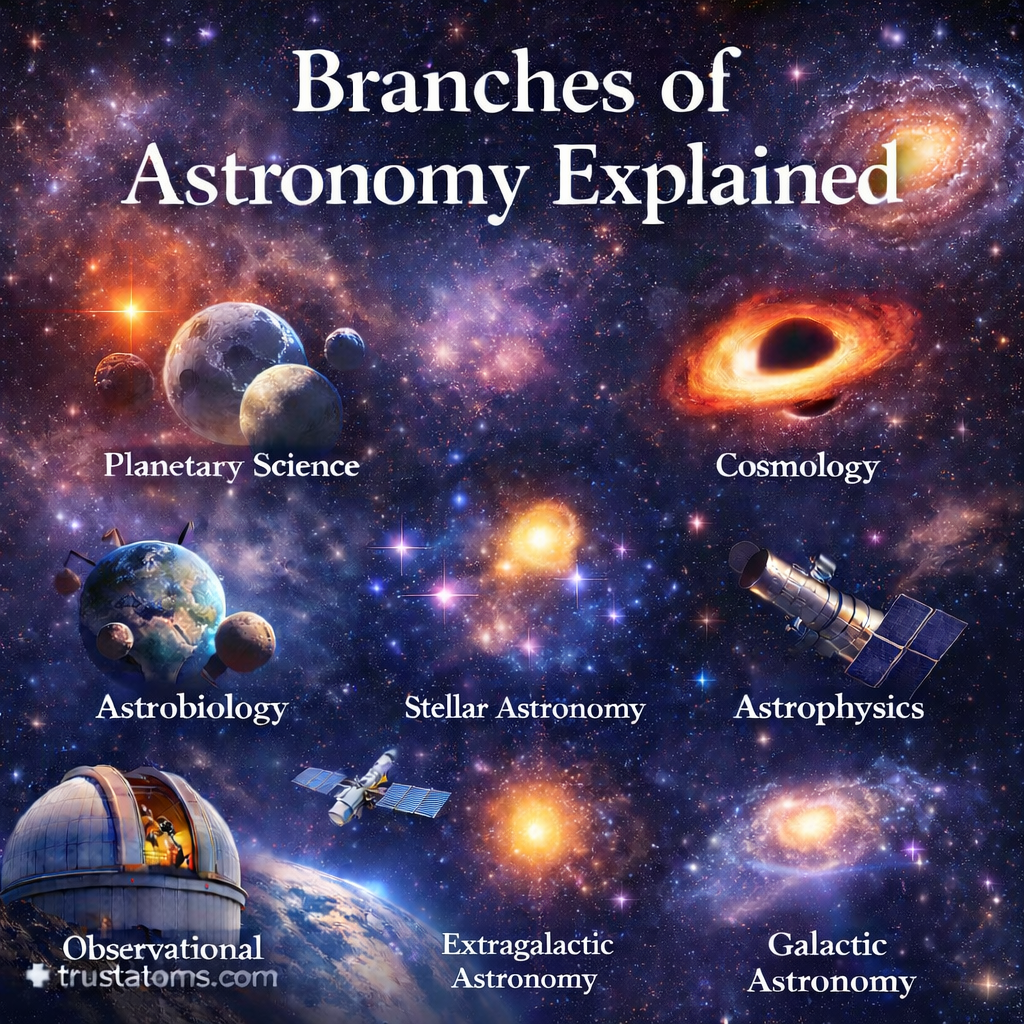 Branches of Astronomy Explained