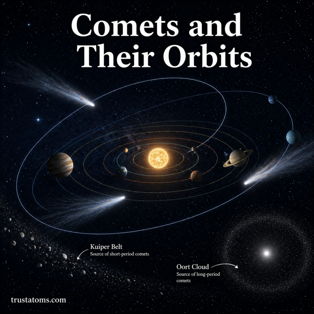 Comets and Their Orbits: How These Icy Travelers Move Through Space