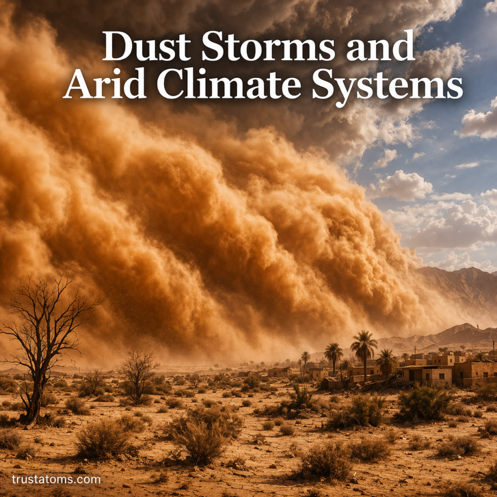 Dust Storms and Arid Climate Systems