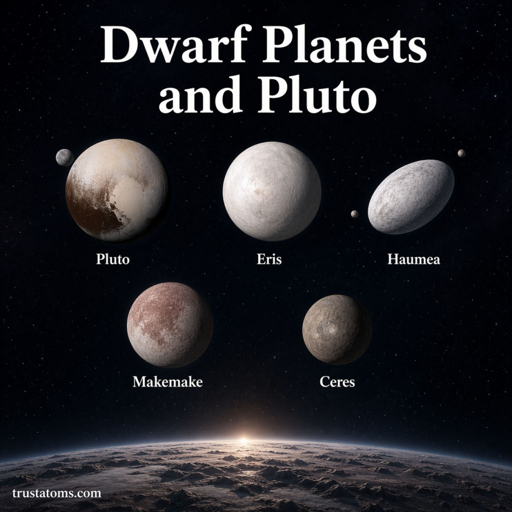 Dwarf Planets and Pluto: Exploring the Solar System’s Small Worlds