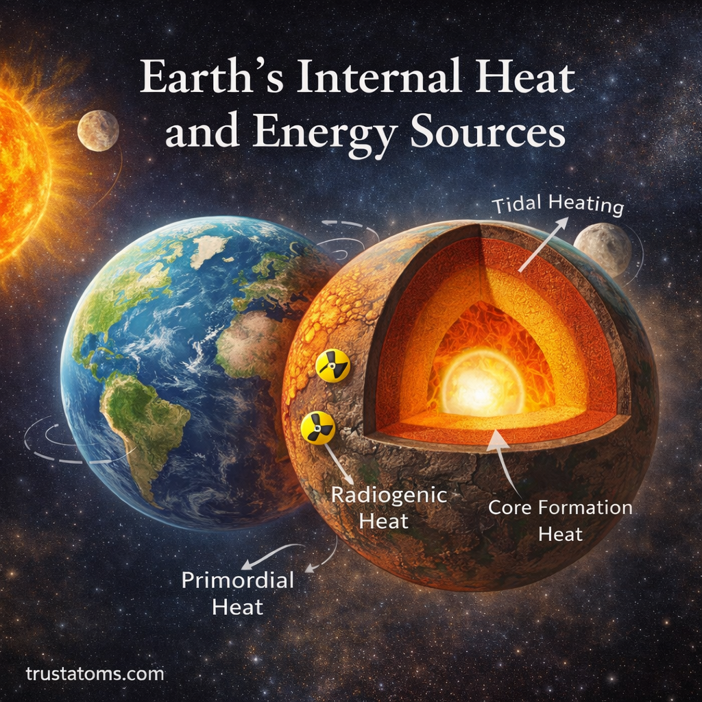 Earth’s Internal Heat and Energy Sources