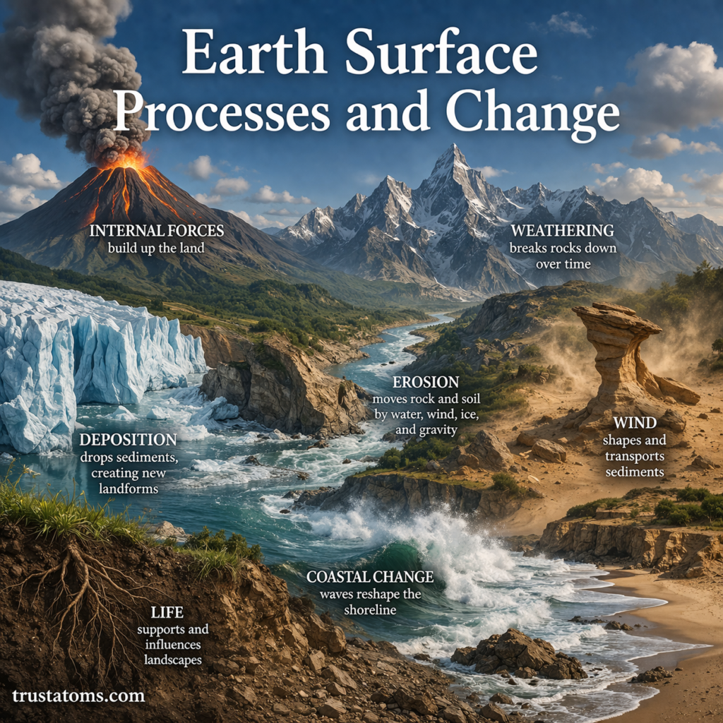 Earth Surface Processes and Change