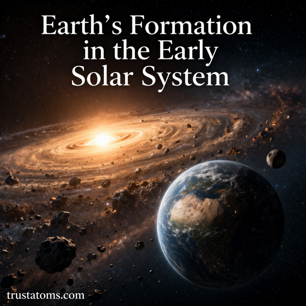 Earth’s Formation in the Early Solar System