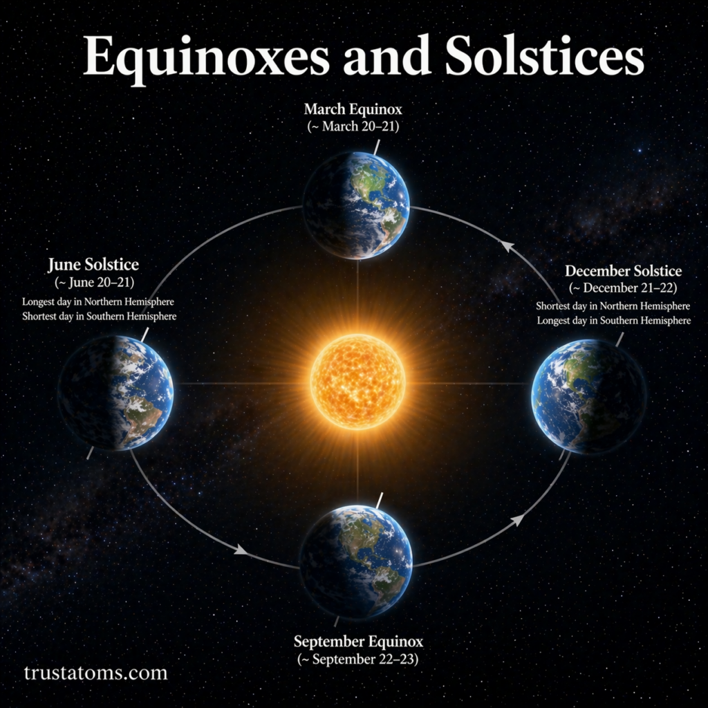 Equinoxes and Solstices: Understanding Earth’s Seasonal Markers