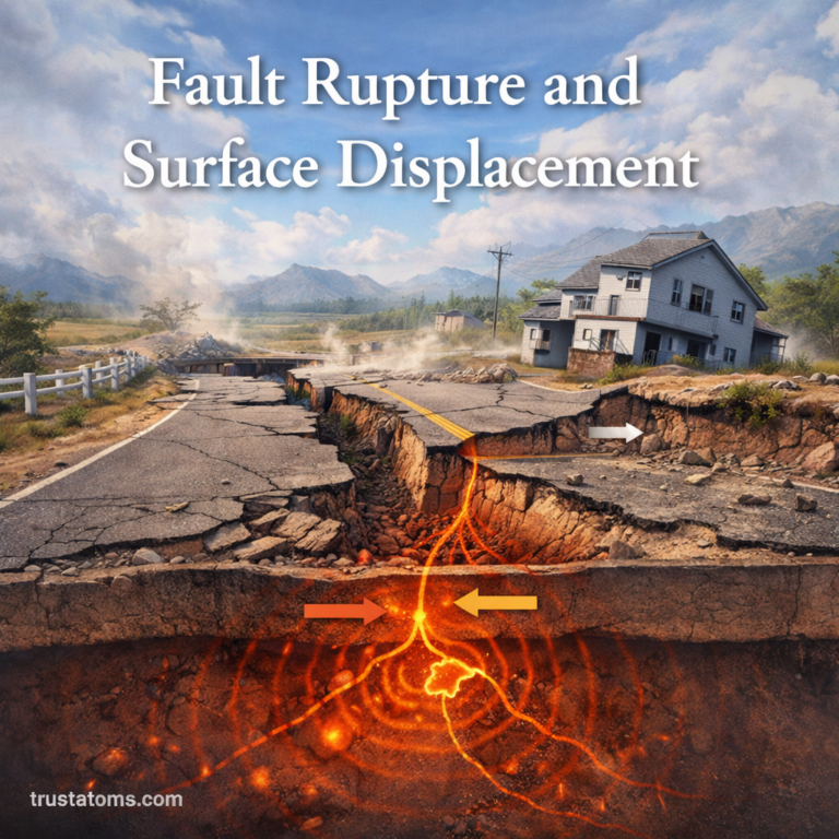 Fault Rupture and Surface Displacement: How Earthquakes Reshape the ...