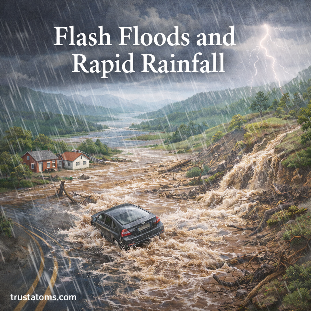 Flash Floods and Rapid Rainfall: Causes, Risks, and Prevention