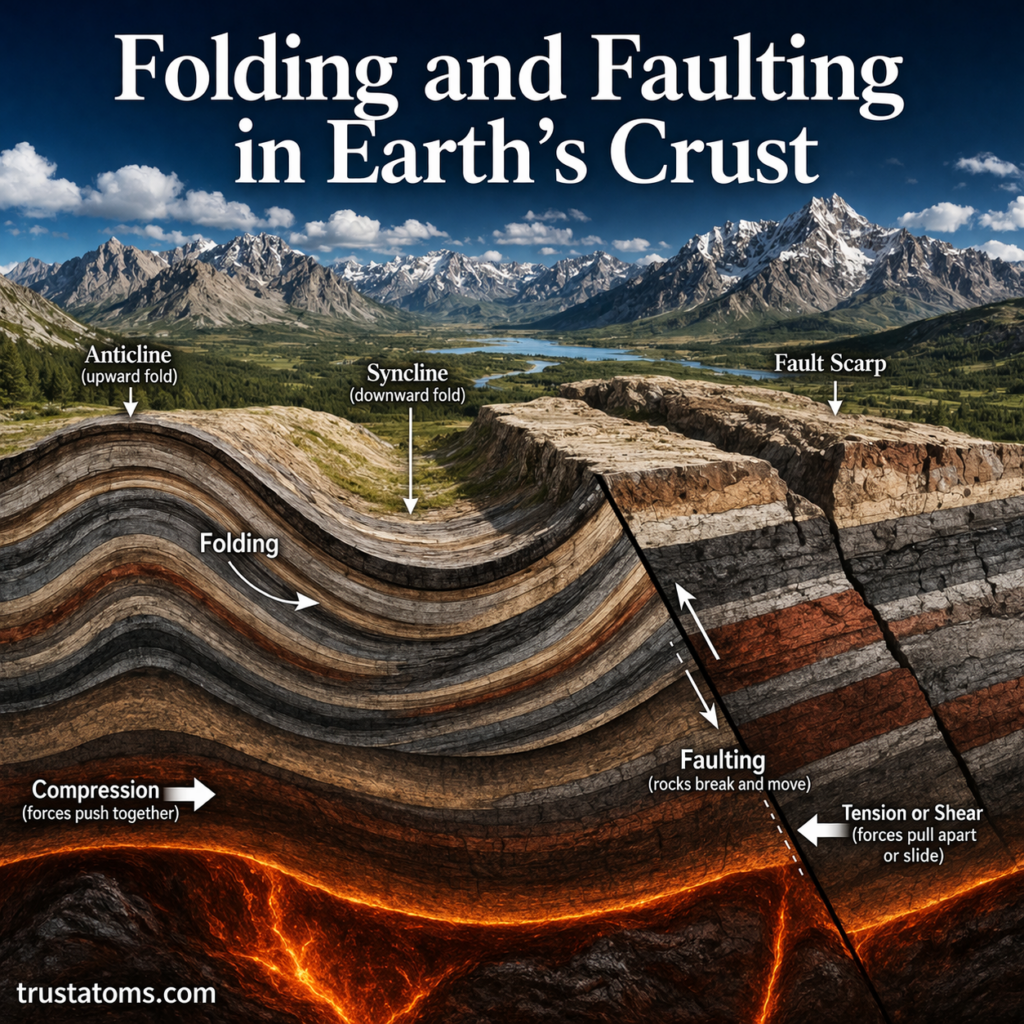 Folding and Faulting in Earth’s Crust
