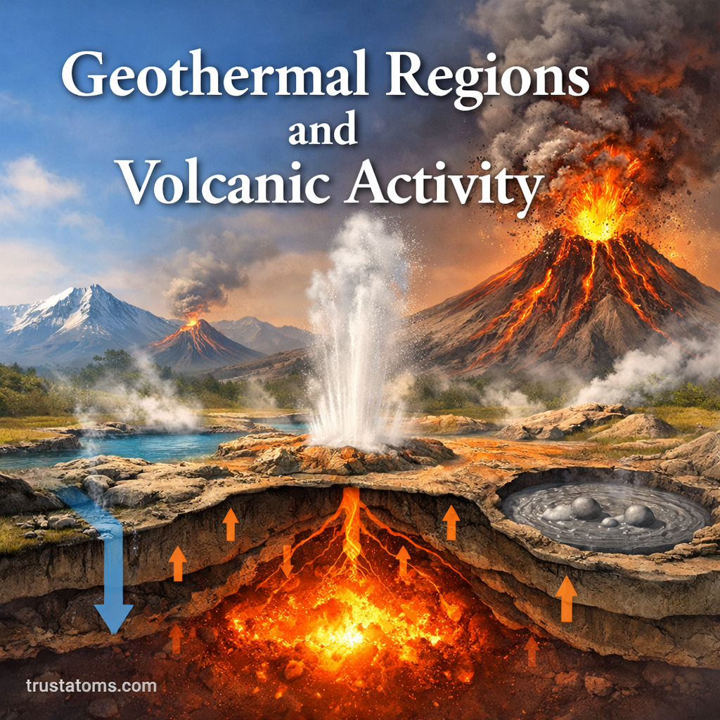 Geothermal Regions and Volcanic Activity: How Earth’s Internal Heat Shapes the Surface