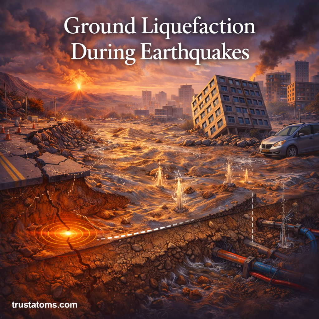 Ground Liquefaction During Earthquakes: When Solid Ground Behaves Like Liquid