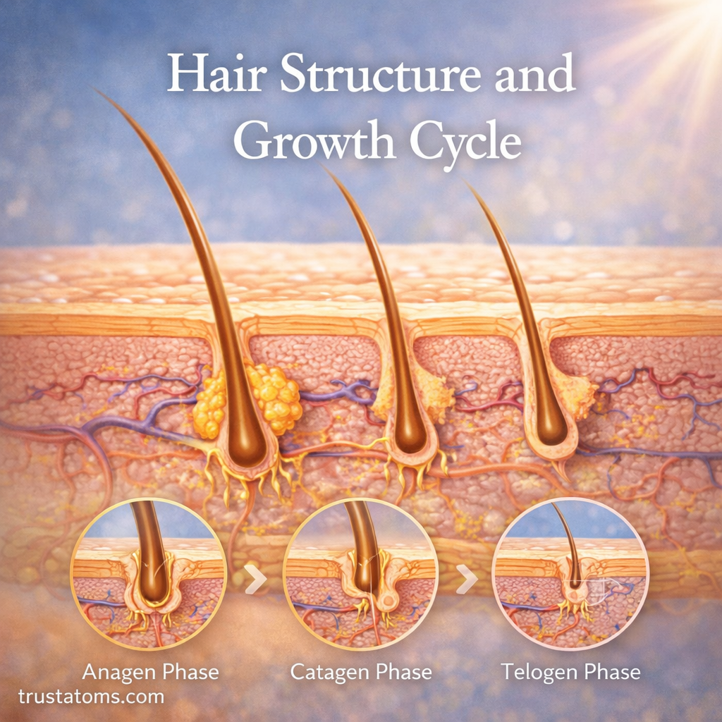 Hair Structure and Growth Cycle