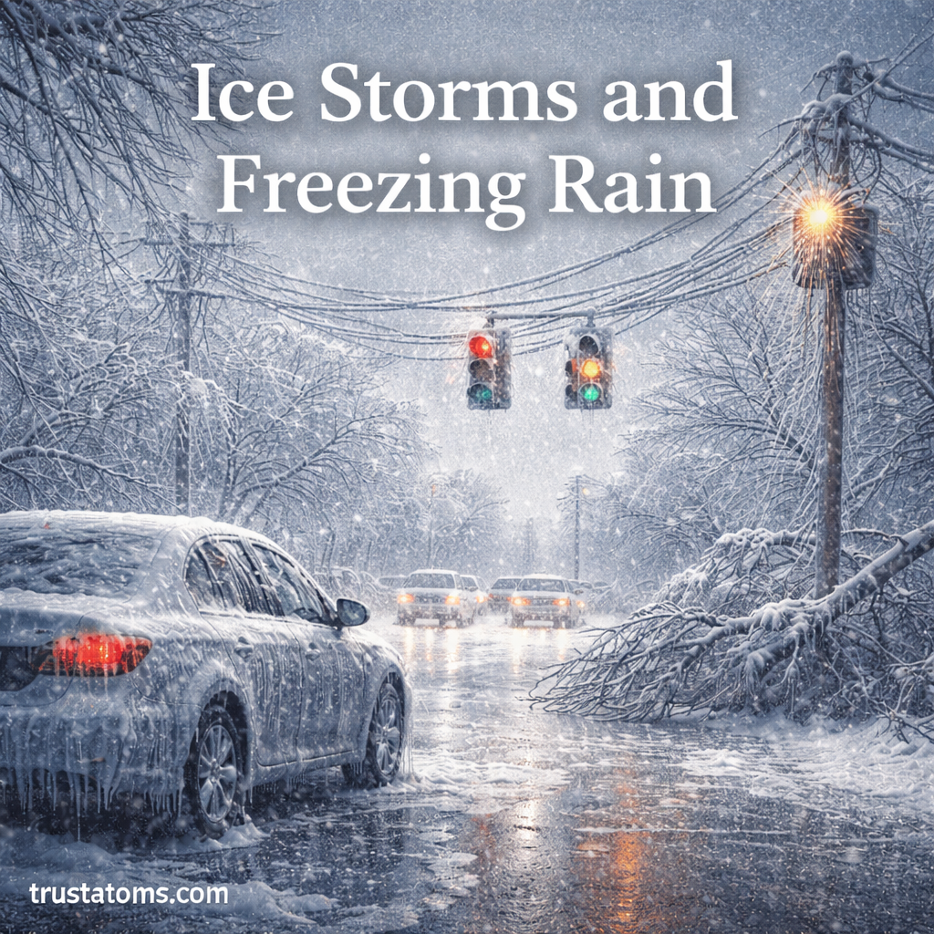 Ice Storms and Freezing Rain: Formation, Impacts, and Safety