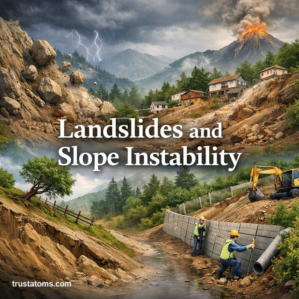 Landslides and Slope Instability: Causes, Types, and Prevention