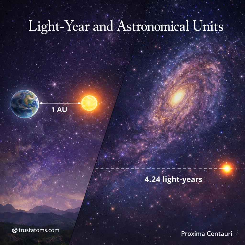 Light-Year and Astronomical Units: Understanding Distance in Space